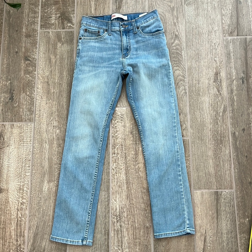 Boy 510 skinny Levi’s jean size  14 regular, waist 27 length 27